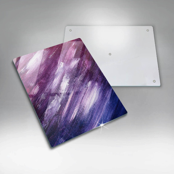 Kuchynská doska zo skla Maľovanie abstrakcie