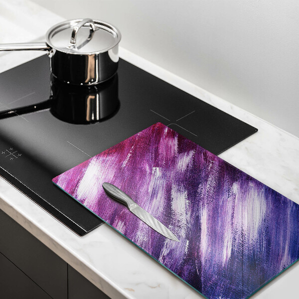 Kuchynská doska zo skla Maľovanie abstrakcie