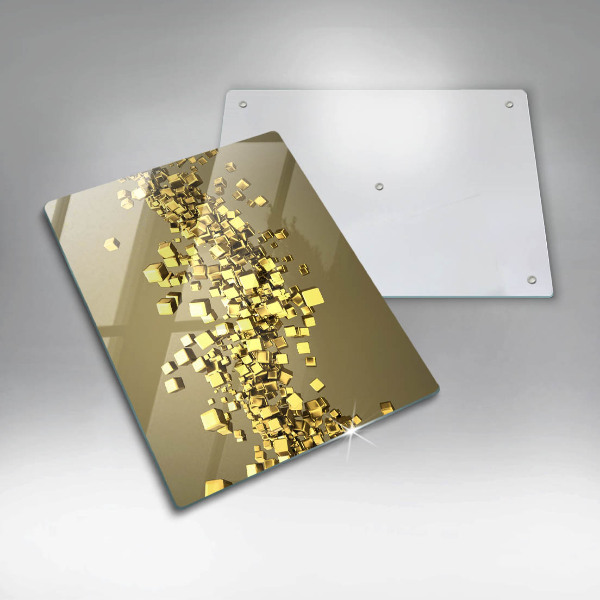 Kuchynská doska zo skla Abstraktná 3D geometria