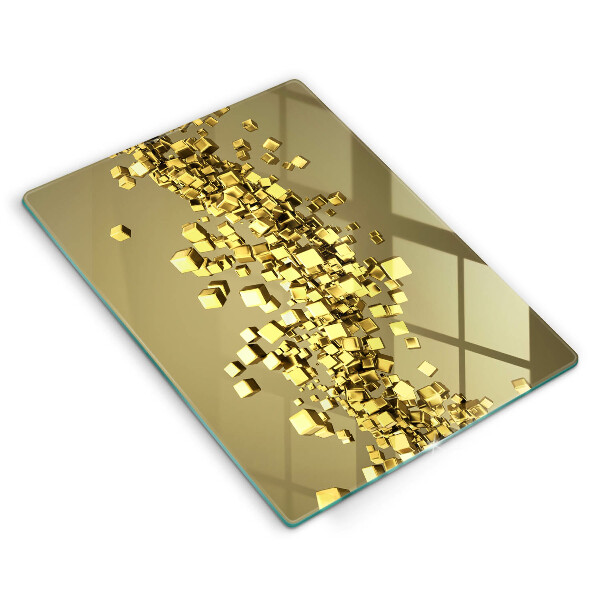 Kuchynská doska zo skla Abstraktná 3D geometria