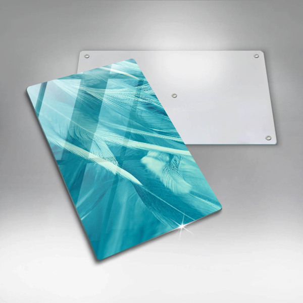 Kuchynská doska zo skla Jemné perie