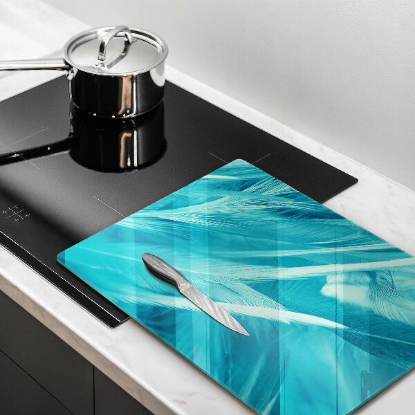 Kuchynská doska zo skla Jemné perie