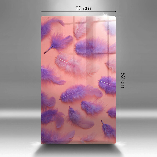 Kuchynská doska zo skla Nadýchané perie