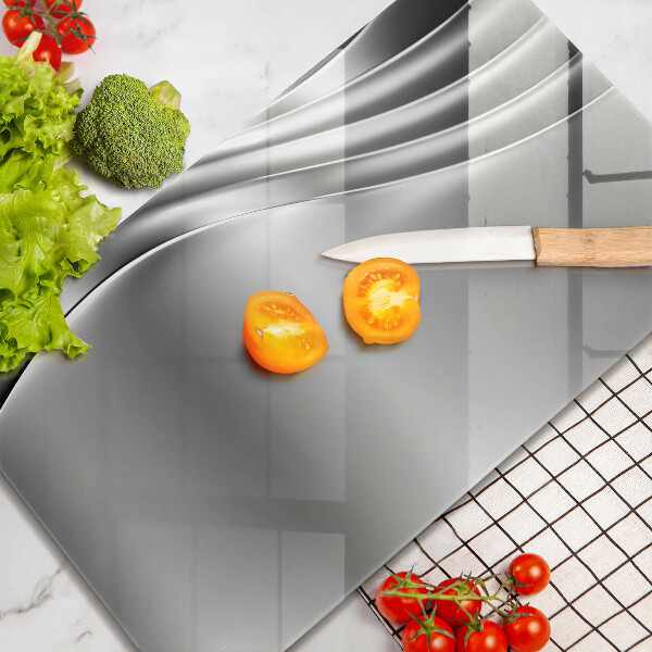 Kuchynská doska zo skla Kovová konštrukcia