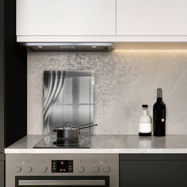 Kuchynská doska zo skla Kovová konštrukcia