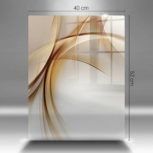 Kuchynská doska zo skla Abstraktné tvary