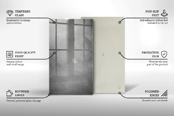 Kuchynská doska zo skla Betónové textúry pozadia
