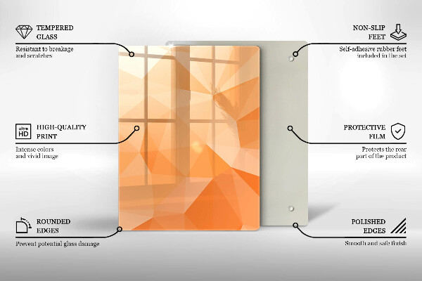 Sklenená doska na krájanie Námornícka modrá abstrakcia