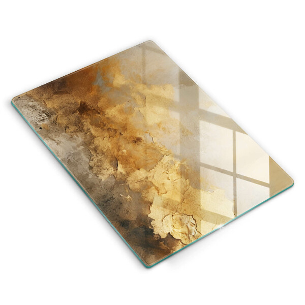 Sklenená doska na krájanie Bohatá textúra