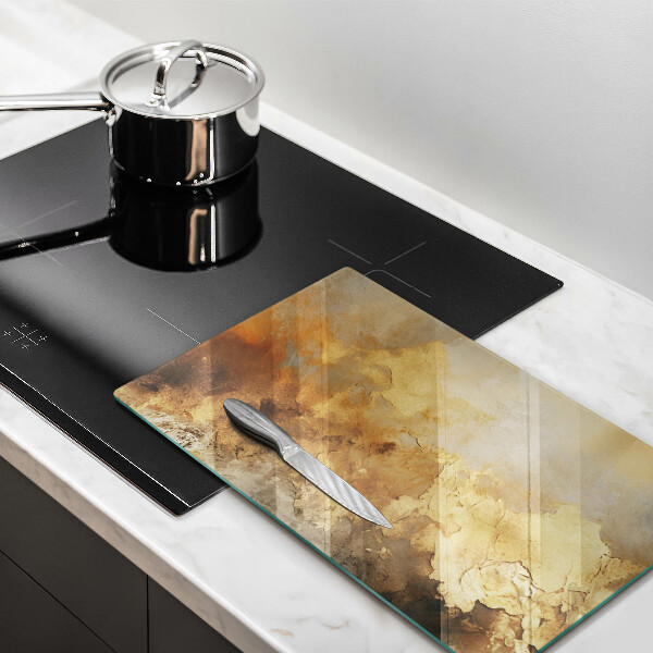 Sklenená doska na krájanie Bohatá textúra
