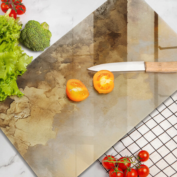 Sklenená doska na krájanie Bohatá textúra