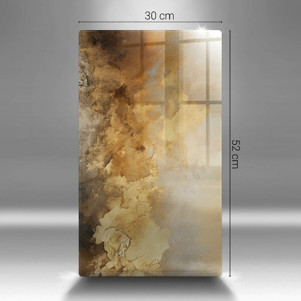 Sklenená doska na krájanie Bohatá textúra