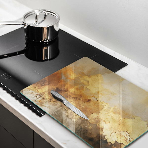 Sklenená doska na krájanie Bohatá textúra