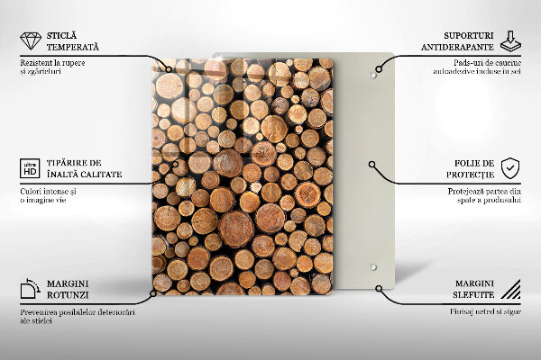 Sklenená doska na krájanie Sladkosť koláča