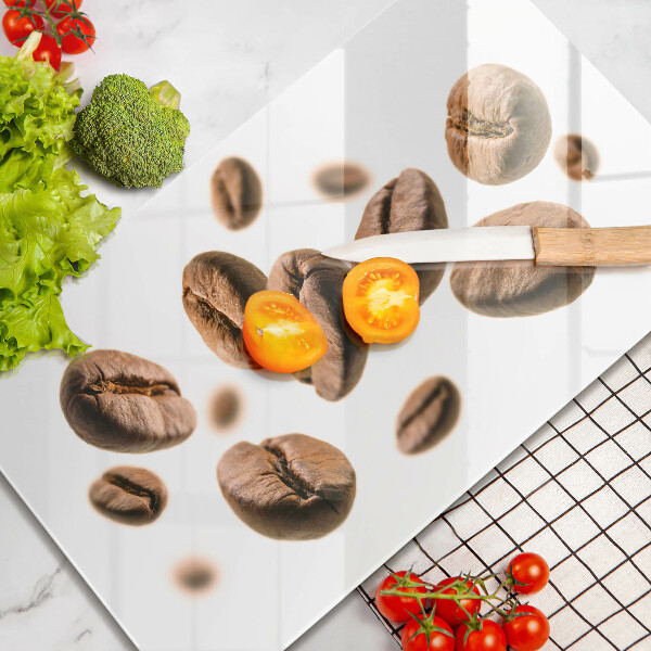 Sklenená doska na krájanie Kávové zrná