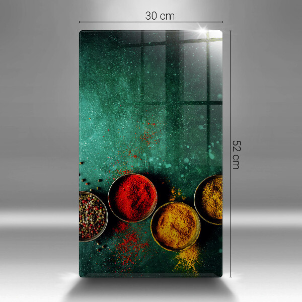 Sklenená doska na krájanie Orientálne korenie