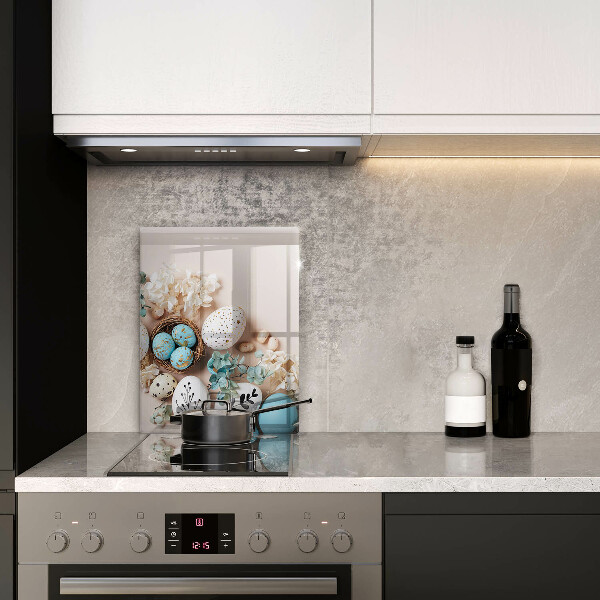 Sklenená doska na krájanie Veľkonočné ozdoby