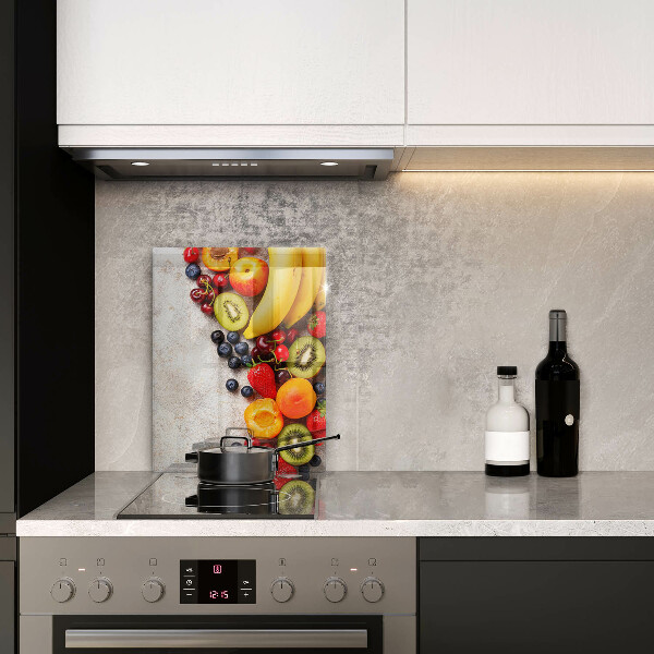 Sklenená doska na krájanie Dovolenkové ovocie