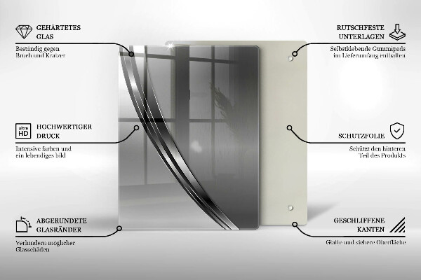 Sklenená doska na krájanie Farebné ovocie