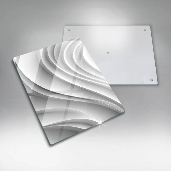 Sklenená doska na krájanie Geometrické čiary