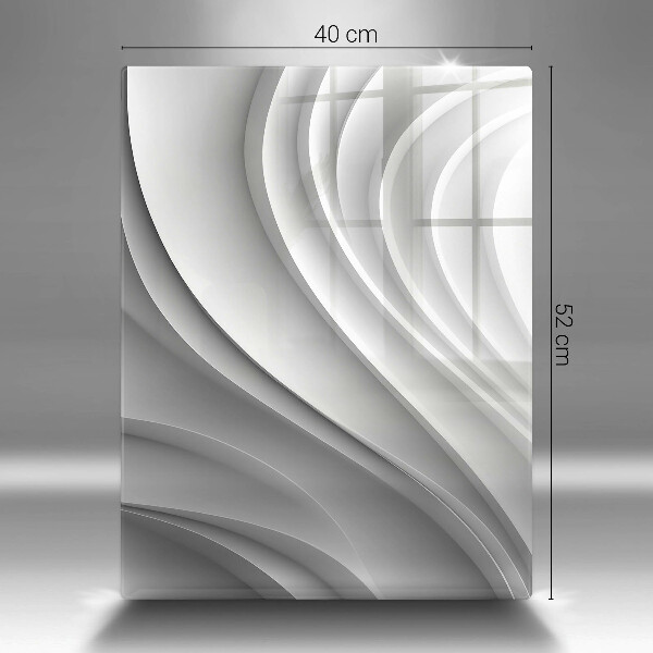 Sklenená doska na krájanie Geometrické čiary