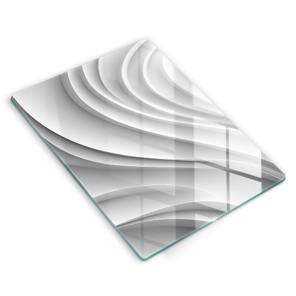 Sklenená doska na krájanie Geometrické čiary