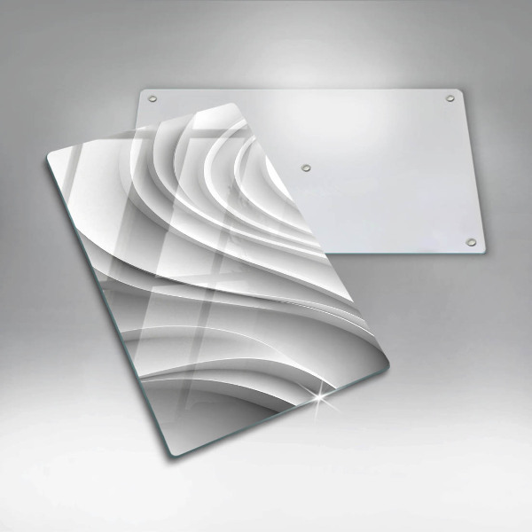 Sklenená doska na krájanie Geometrické čiary