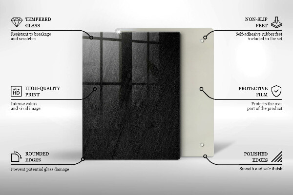 Sklenená doska na krájanie Kreslené citróny