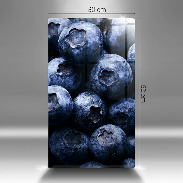 Sklenená doska na krájanie Zblízka bobúľ