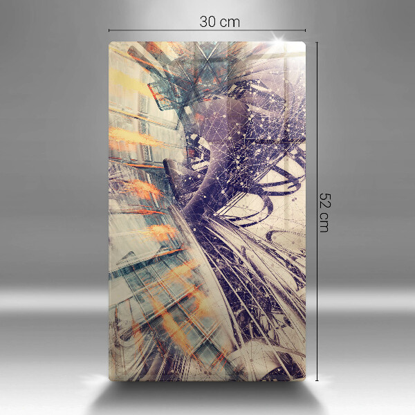 Kuchynská doska zo skla Moderné zloženie