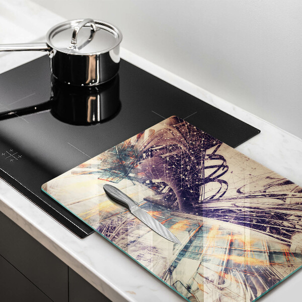 Kuchynská doska zo skla Moderné zloženie