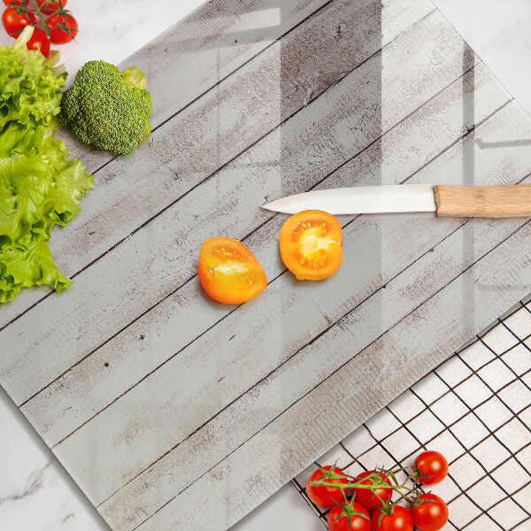 Kuchynská doska zo skla Staré drevené dosky