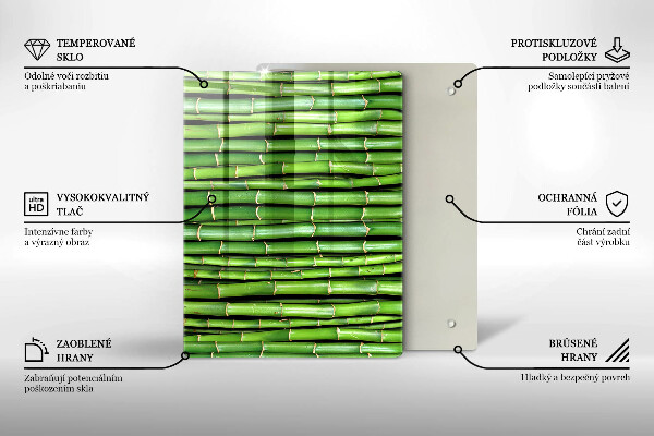 Kuchynská doska zo skla Staré drevené dosky