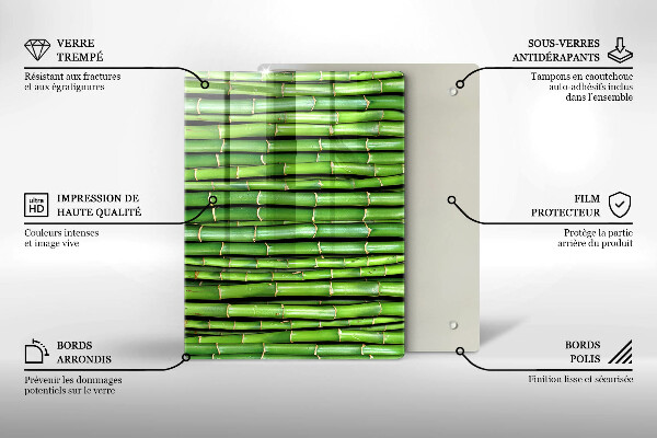Kuchynská doska zo skla Staré drevené dosky
