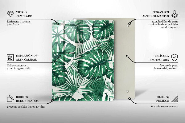 Kuchynská doska zo skla Betónová textúra