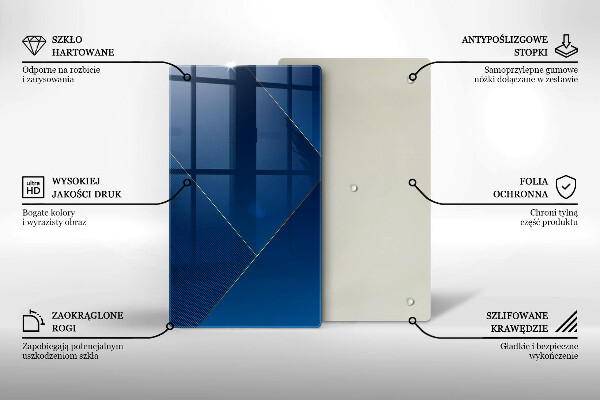 Kuchynská doska zo skla Moderné zázemie