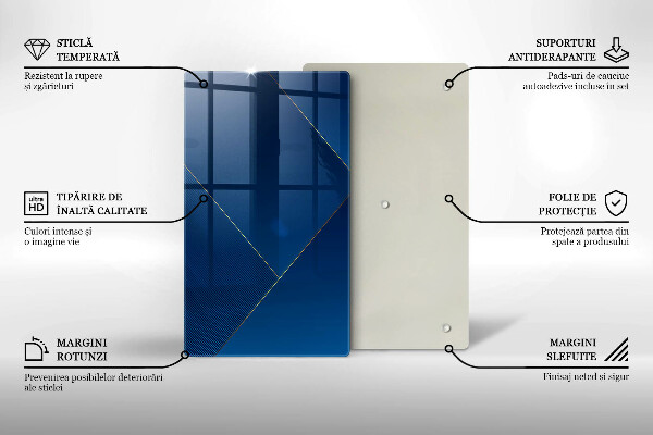 Kuchynská doska zo skla Moderné zázemie