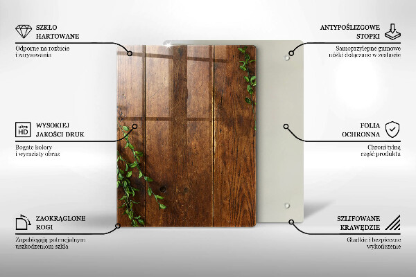 Kuchynská doska zo skla Zlatá abstrakcia