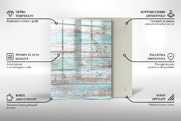 Kuchynská doska zo skla Moderná abstrakcia