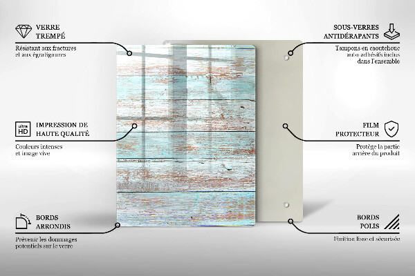 Kuchynská doska zo skla Moderná abstrakcia