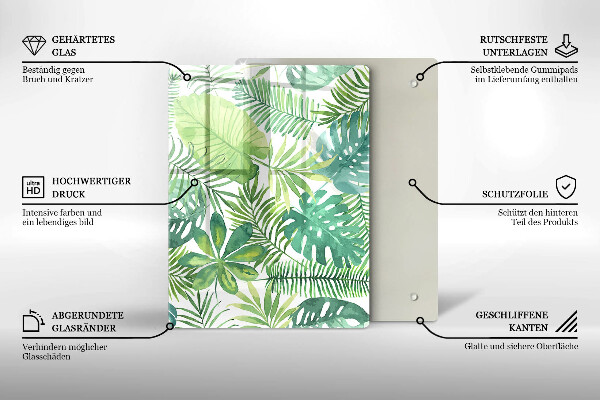 Kuchynská doska zo skla Plážové pobrežie a more