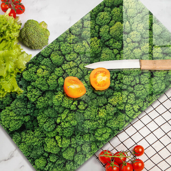 Kuchynská doska zo skla Prírodná machová rastlina