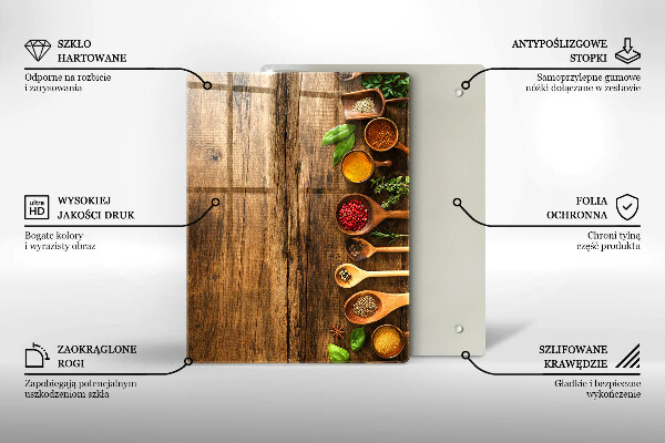 Kuchynská doska zo skla Drevené dosky a listy