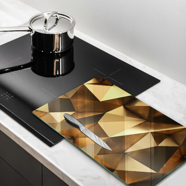 Kuchynská doska zo skla Pozadie abstrakcie štruktúry