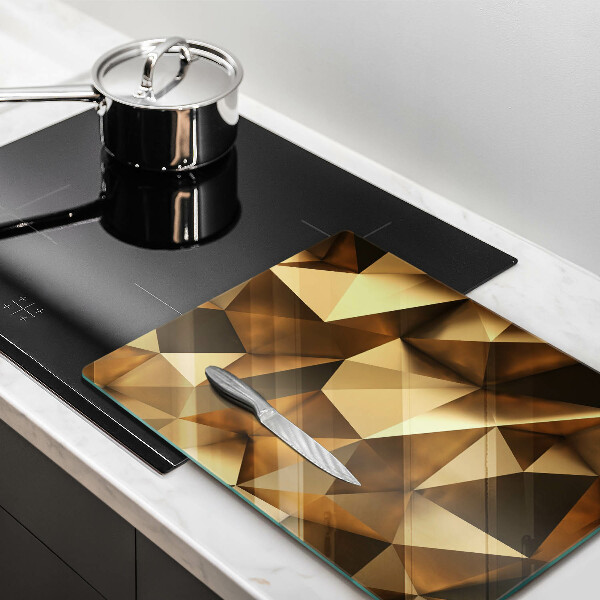 Kuchynská doska zo skla Pozadie abstrakcie štruktúry