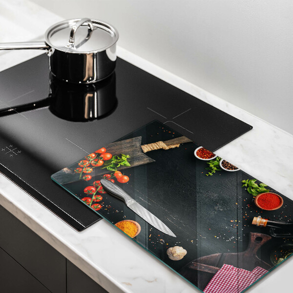 Sklenená doska na krájanie Cherry paradajky