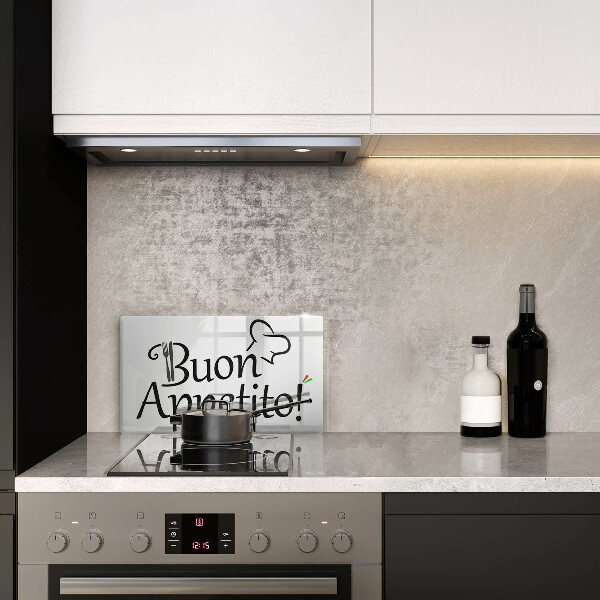 Sklenená doska na krájanie Buon Appetito!