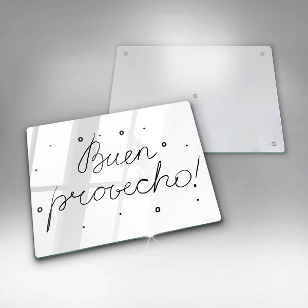 Sklenená doska na krájanie Buen provecho!