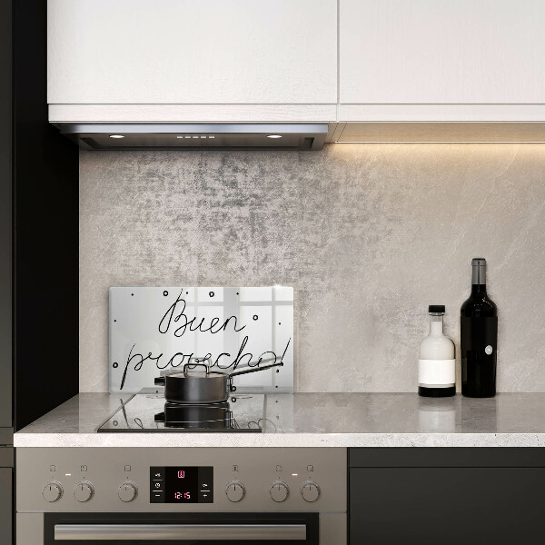 Sklenená doska na krájanie Buen provecho!