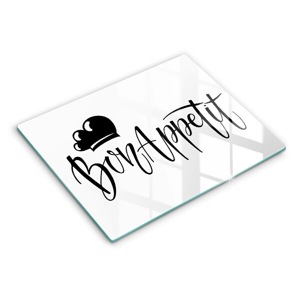 Sklenená doska na krájanie Bon Appetit